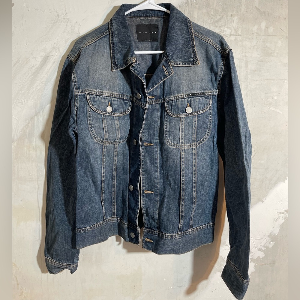 Sisley Men's Medium denim jacket